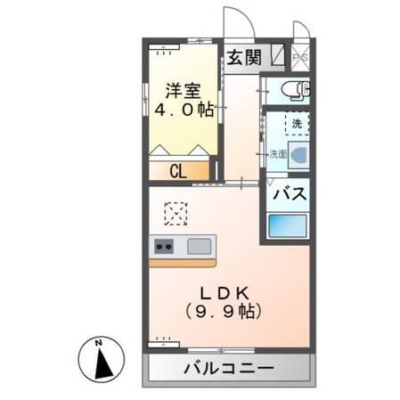 ア・ディーゴの物件間取画像